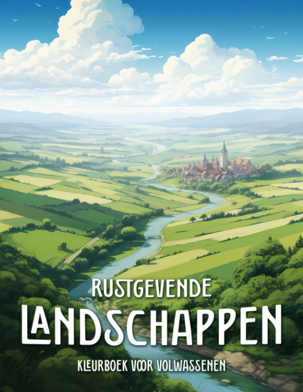 Rustgevende Landschappen Kleurboek voor Volwassenen: Kleur en Ontdek Adembenemende Landschappen van over de Hele Wereld Hobbies & Crafts