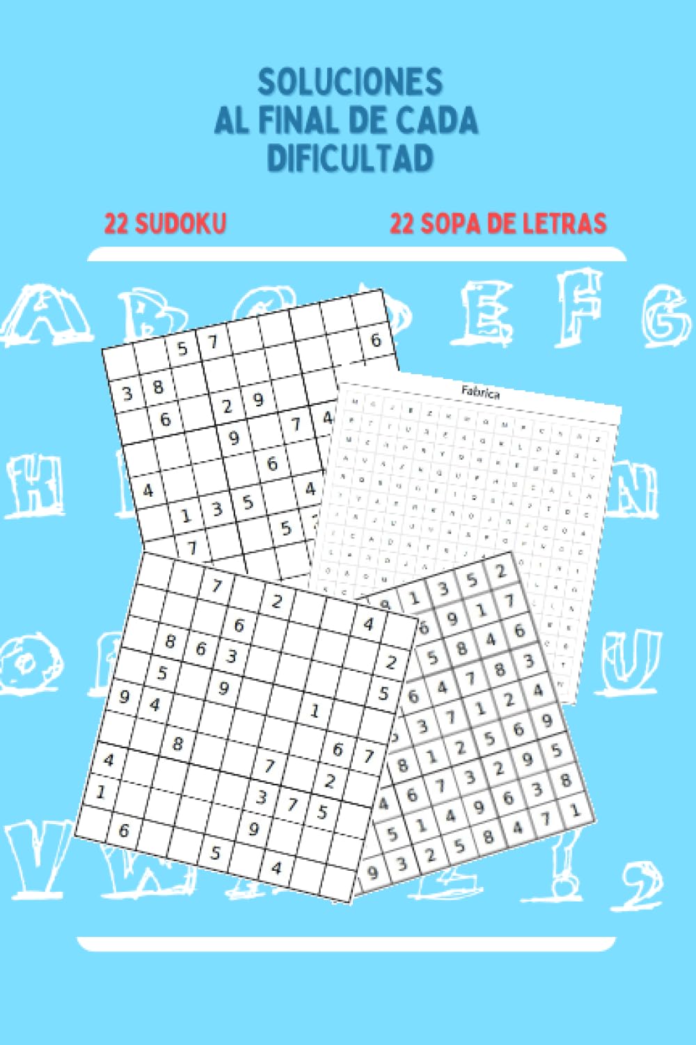 Sudokus & Sopas de letras: 22 sudoku y 22 sopa de letras para resolverlos por niveles desde 10+ años Tiptoi & Games