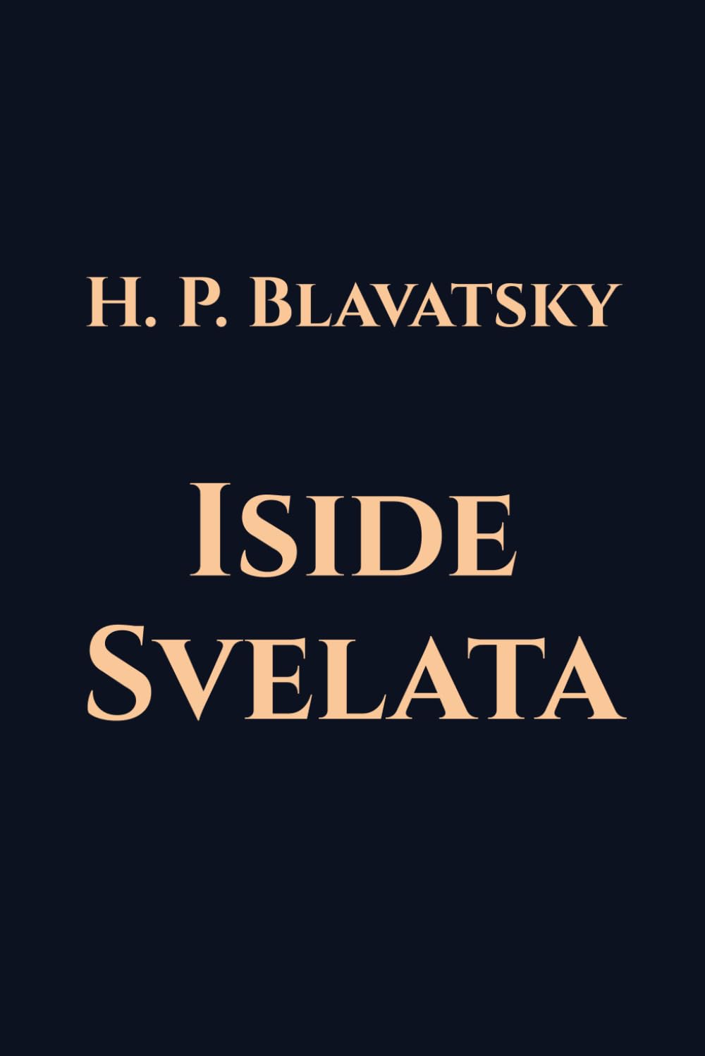Iside Svelata: Nuova Edizione Contemporary literature