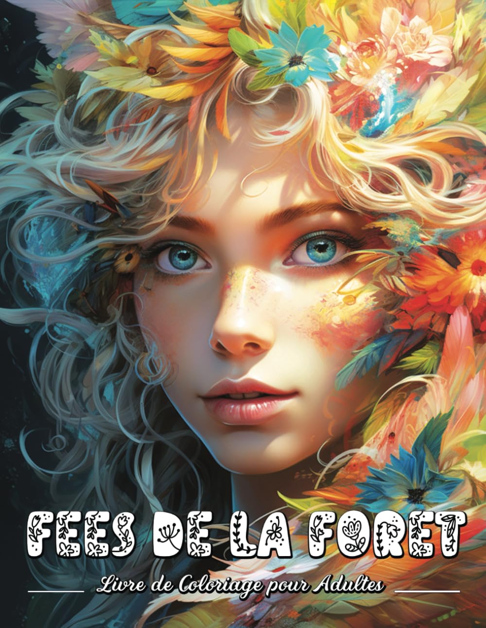 Fées de la Forêt: Livre de Coloriage Fantastique du Monde Magique des Fées Medicine