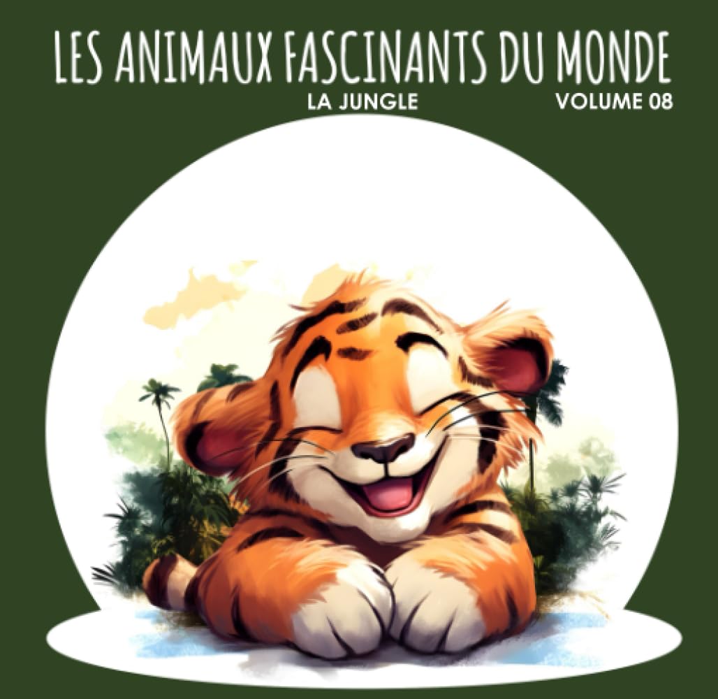 Livre Les Animaux Fascinants du Monde - Volume 8: La Jungle: Entrez dans la jungle luxuriante et rencontrez le tigre, le singe, le toucan et bien ... de la nature magnifiquement illustrées. book