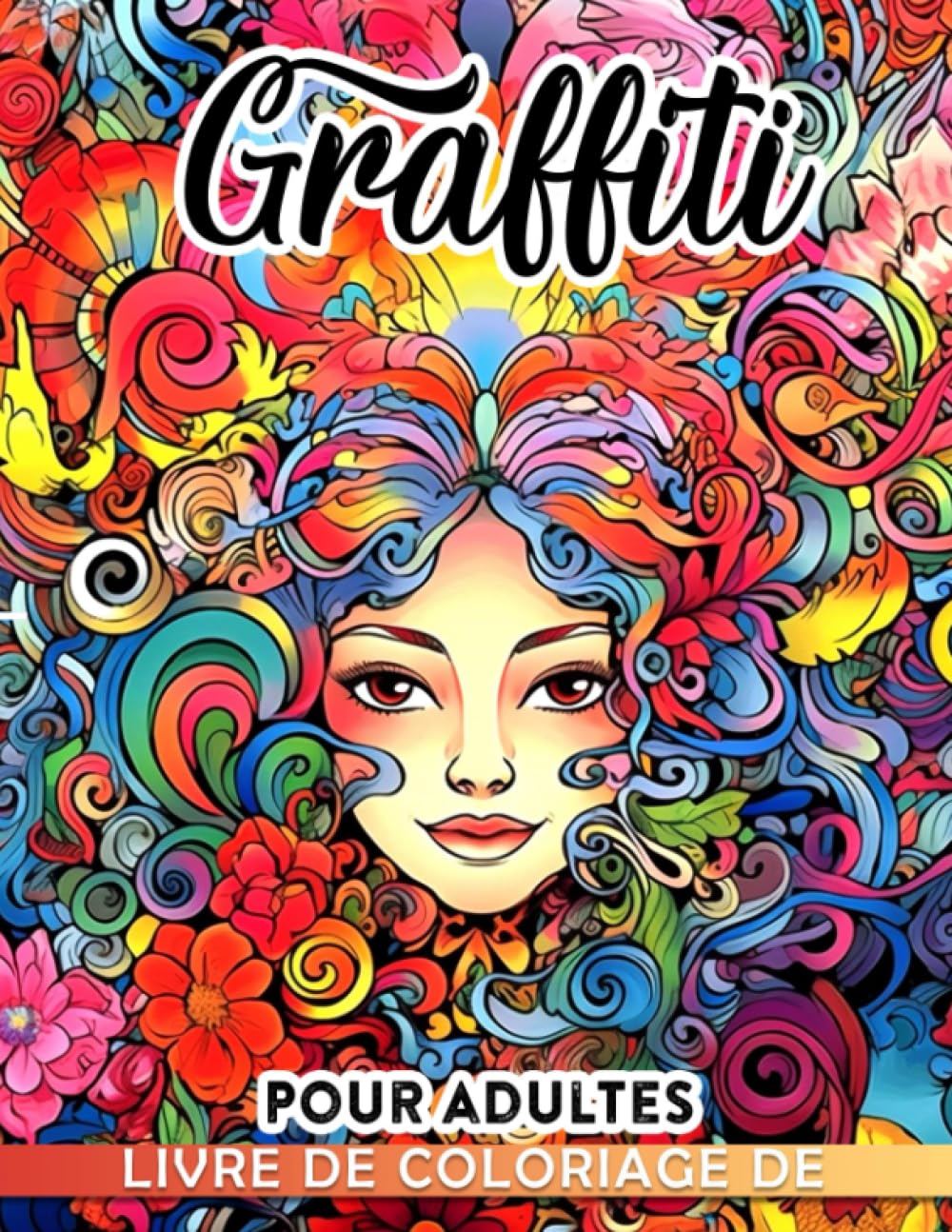 Livre de coloriage de graffiti pour adultes: 30 pages de coloriage avec un style artistique vibrant pour soulager le stress et stimuler la créativité ... pour tous les âges pour s'amuser en coloriant book