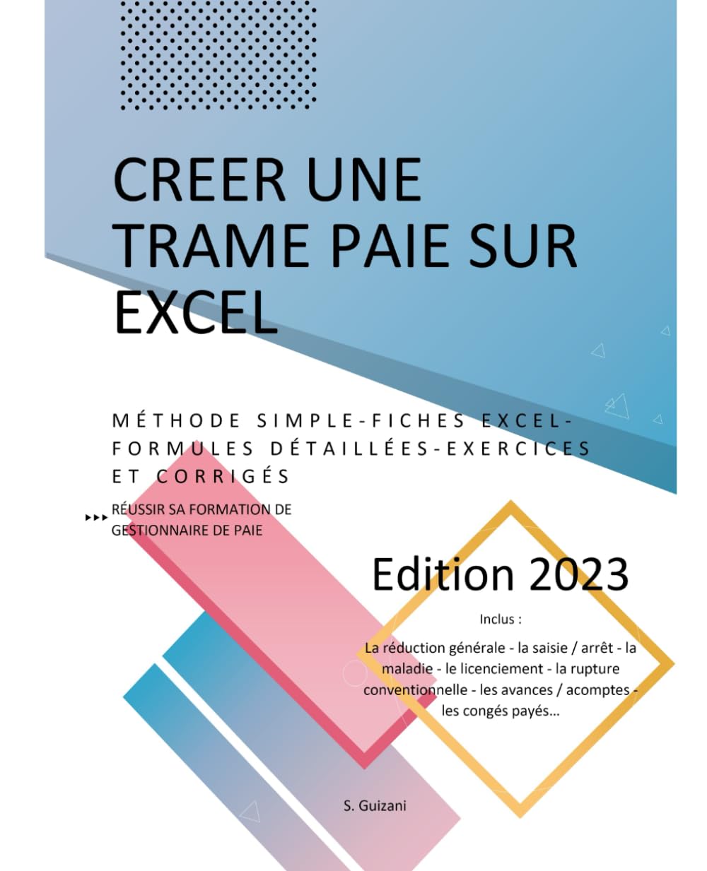Créer une trame paie sur Excel Books