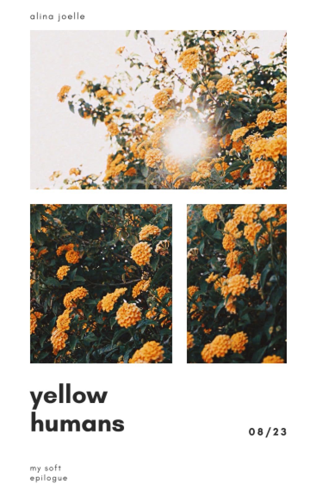 Yellow humans: my soft epilogue (Gedichtsammlung) Contemporary literature