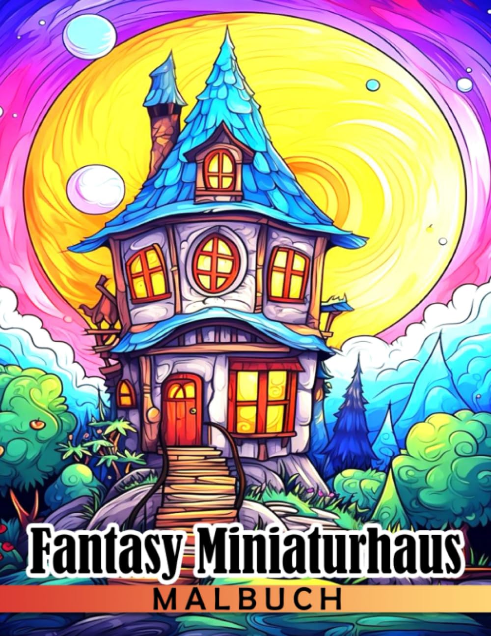Fantasy Miniaturhaus Malbuch: Entzückende Versteckte Häuser und Erstaunliche Illustrationen für Erwachsene | Entzückende Geschenkideen für alle Altersgruppen Hobbies & Crafts