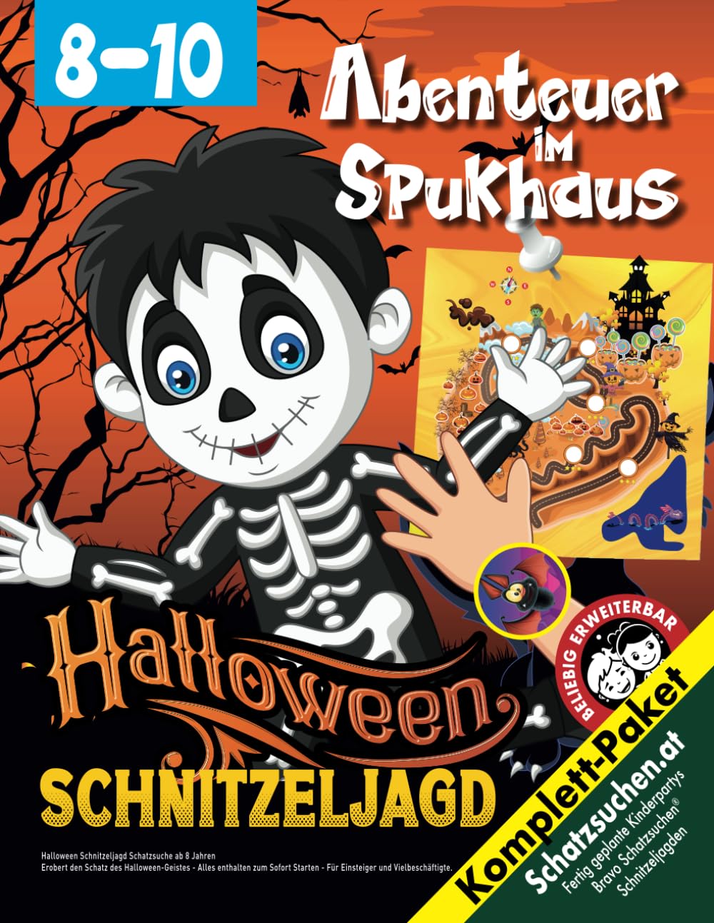 Halloween Schnitzeljagd Schatzsuche ab 8 Jahren: Erobert den Schatz des Halloween-Geistes - Alles enthalten zum Sofort Starten - Für Einsteiger und Vielbeschäftigte. (Bravo Schatzsuche) Non-fiction