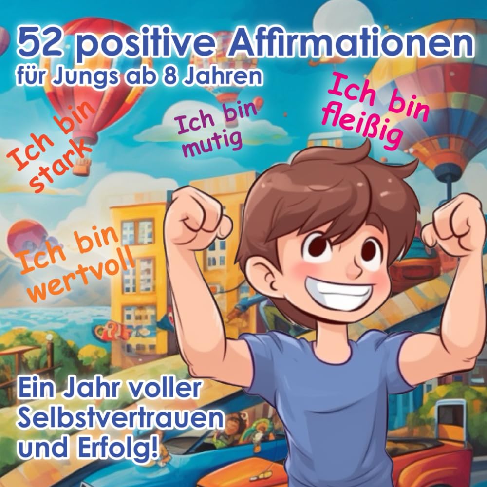 52 Positive Affirmationen für Jungs ab 8 Jahren: Ein Jahr voller Selbstvertrauen und Erfolg! Education