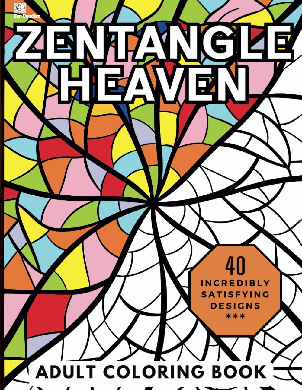 Zentangle Heaven: Relaxing and Stress Relieving Adult Coloring Book of Mindful Zentangle Patterns (Heavenly Patterns, Band 4) Hobbies & Crafts