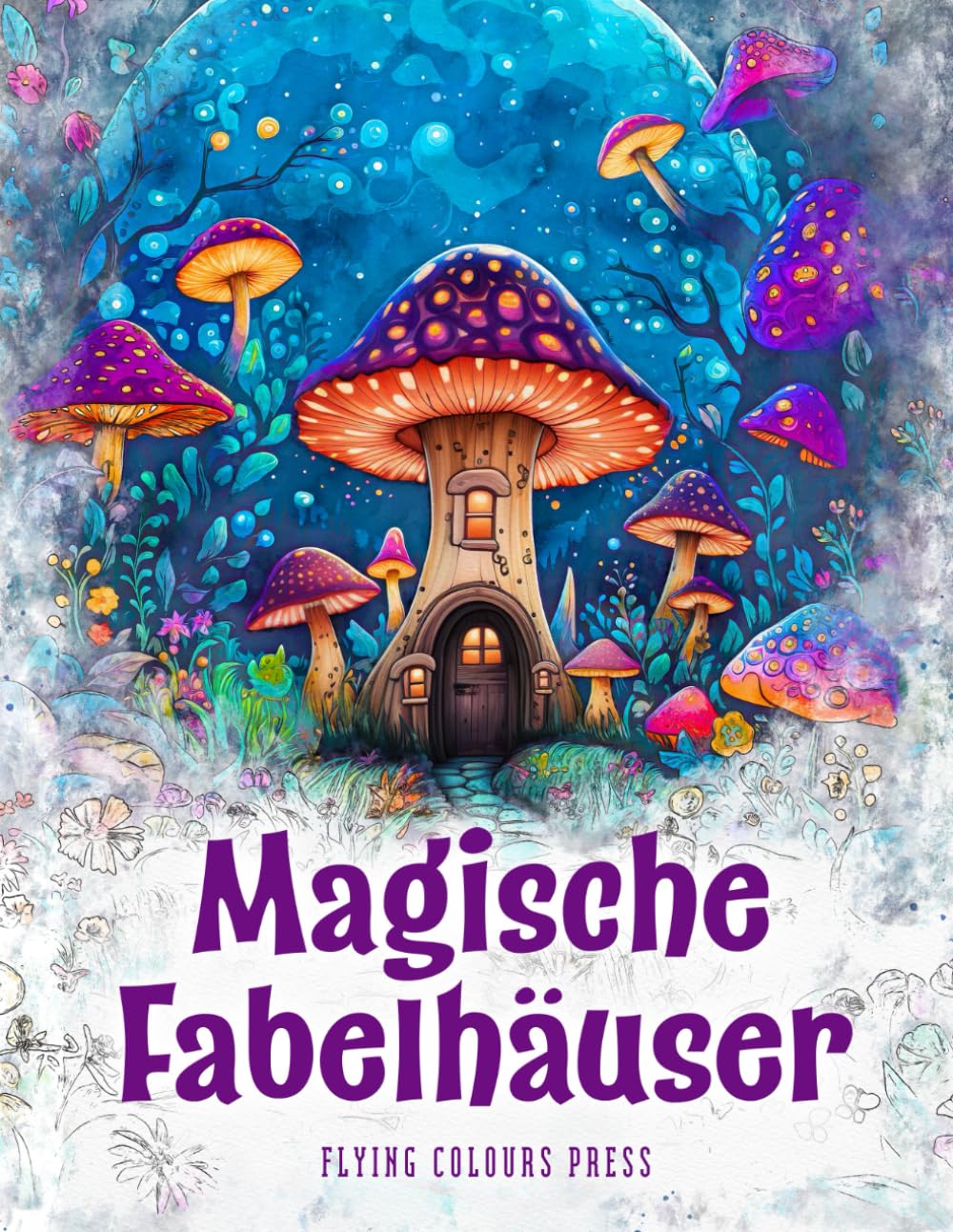 Magische Fabelhäuser: Das verzaubernde Malbuch mit märchenhaften Anwesen - kreative und entspannende Ausmalstunden für Erwachsene und Jugendliche Architecture