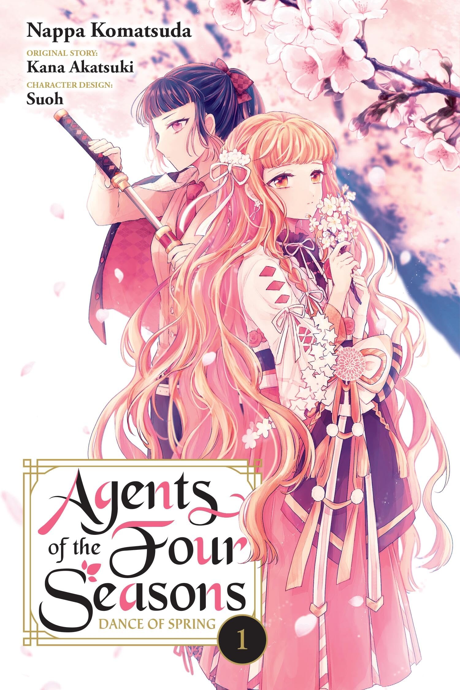 Agents of the Four Seasons: Dance of Spring, Vol. 1 Manga