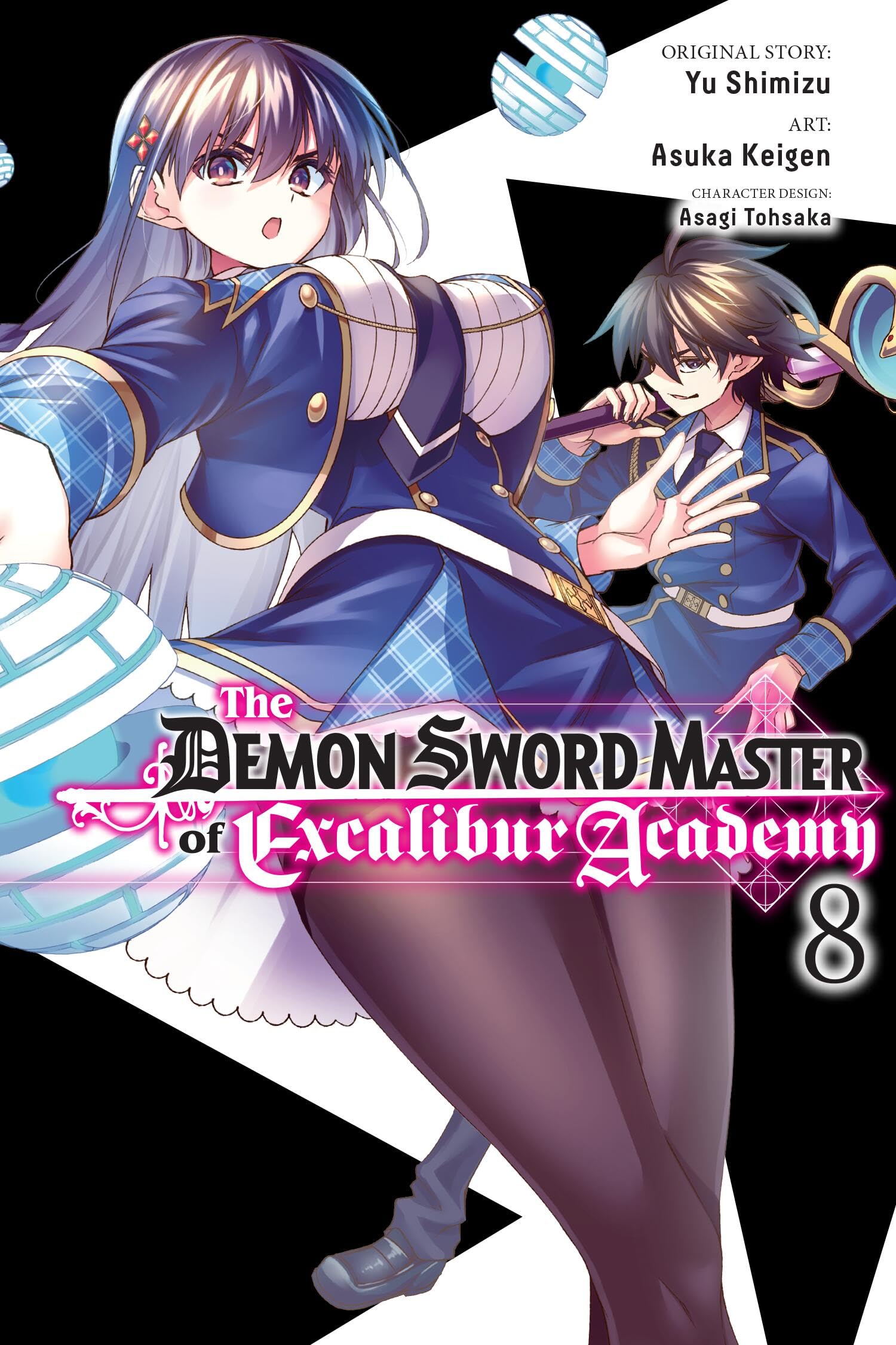 The Demon Sword Master of Excalibur Academy, Vol. 8 (manga) (DEMON SWORD MASTER OF EXCALIBUR ACADEMY GN) Manga