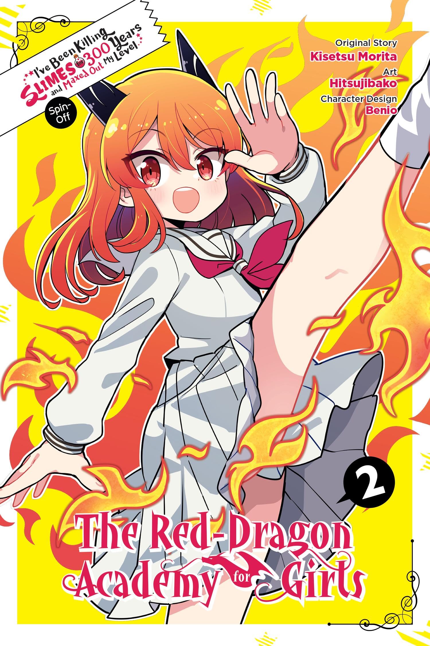I've Been Killing Slimes for 300 Years and Maxed Out My Level Spin-off: The Red Dragon Academy for Girls, Vol. 2 Contemporary literature