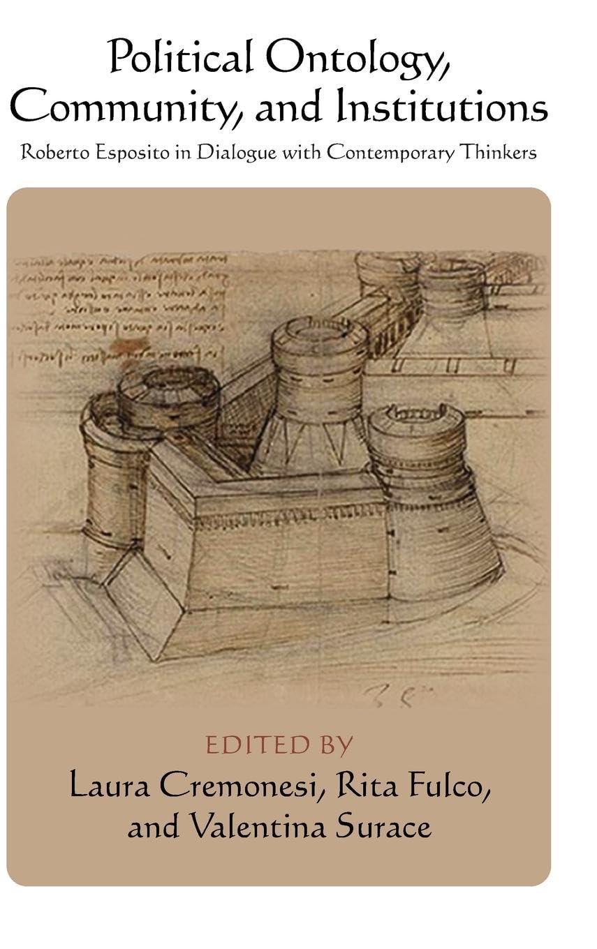 Political Ontology, Community, and Institutions Philosophy