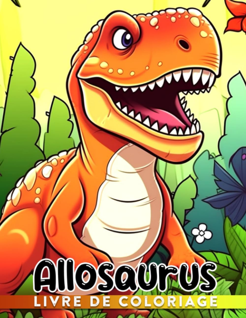 Livre de coloriage Allosaurus: 30 pages de coloriage avec des créatures préhistoriques du Jurassique cadeau parfait pour tous les âges en toutes occasions book