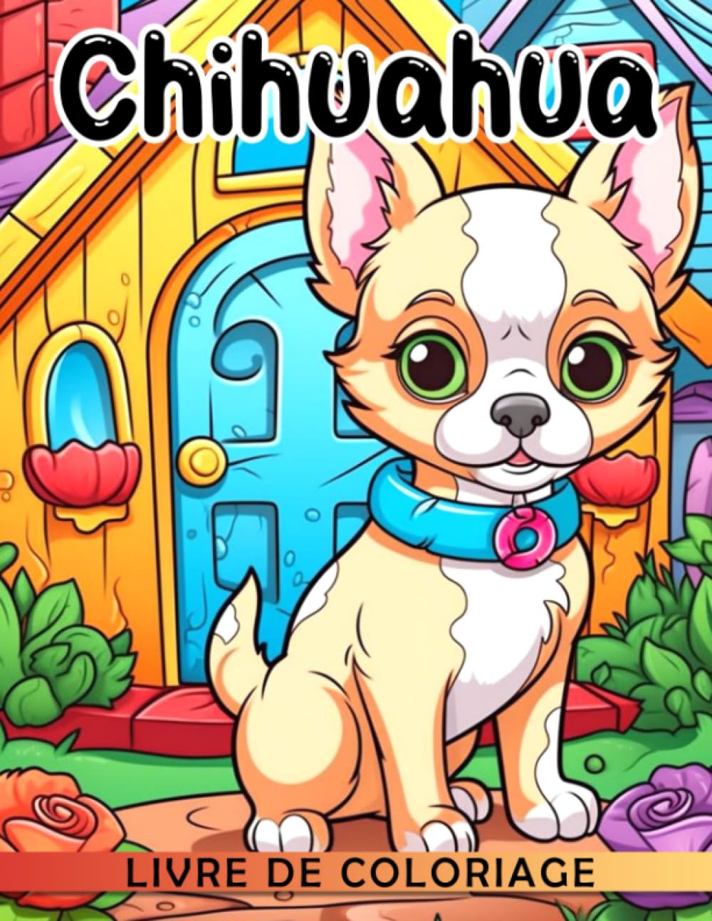 Livre de coloriage Chihuahua: Pages de coloriage adorables de chiots pour enfant book