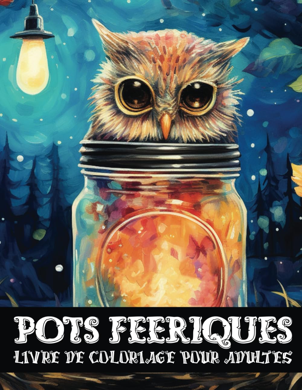 Pots Féeriques: un Livre de Coloriage pour Adultes Avec des Illustrations Magiques des Monds Miniatures des Jarres book