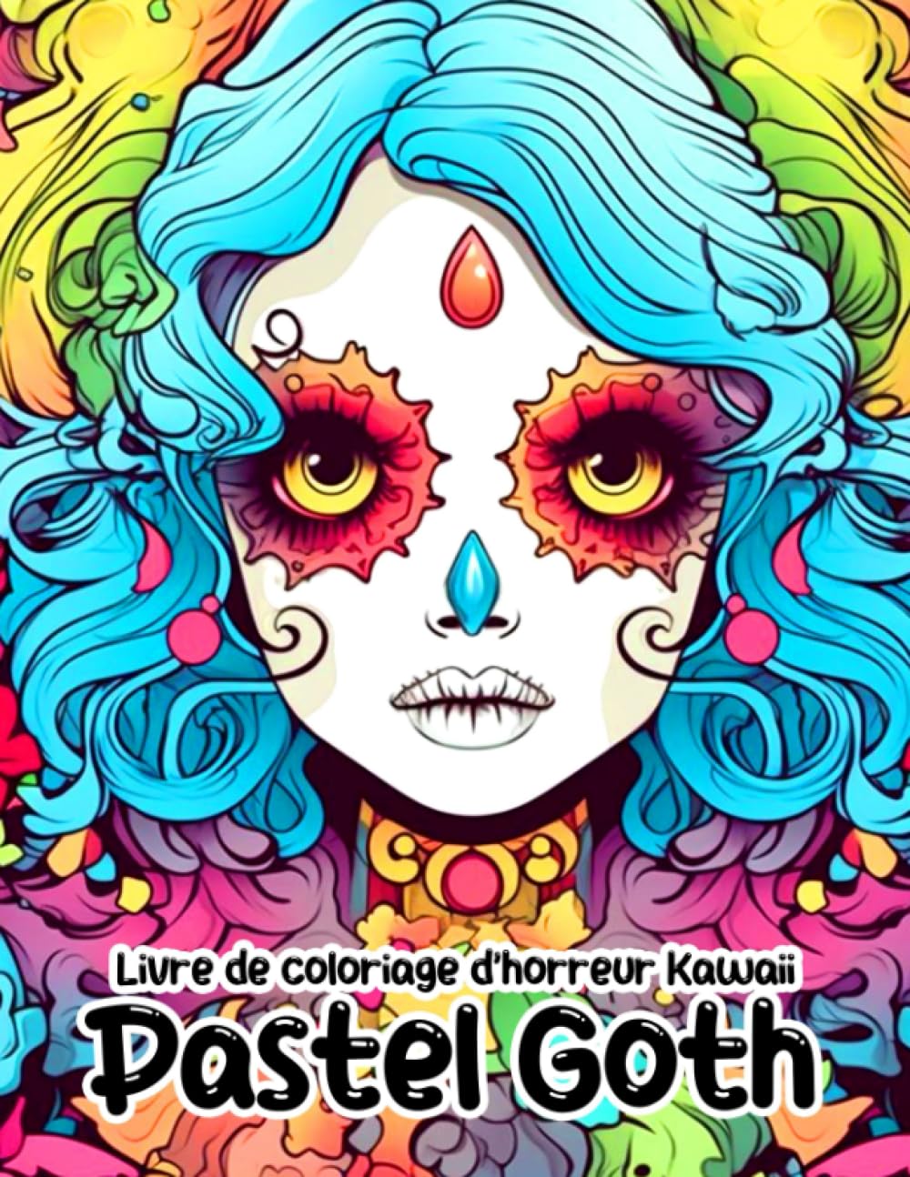 Livre de coloriage d'horreur Kawaii Pastel Goth: Pages de coloriage Chibi d'horreur et Kawaii effrayantes pour dessiner | Cadeaux mignons pour Noël Nouvel An | Cadeaux amusants optimisés pour le book