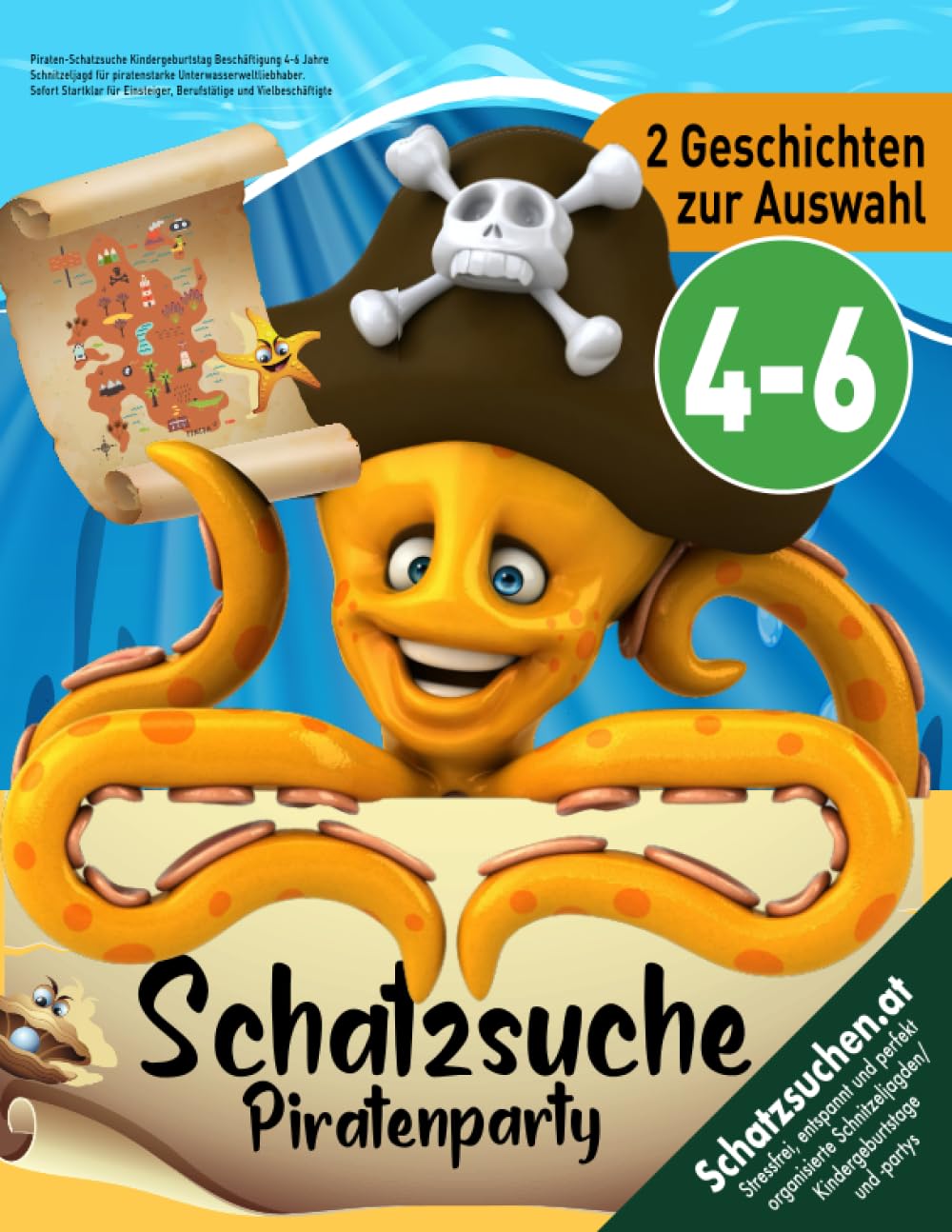 Piraten-Schatzsuche Kindergeburtstag Beschäftigung 4-6 Jahre: Schnitzeljagd für piratenstarke Unterwasserweltliebhaber. Sofort Startklar für ... und Vielbeschäftigte (Bravo Schatzsuche) Tiptoi & Games