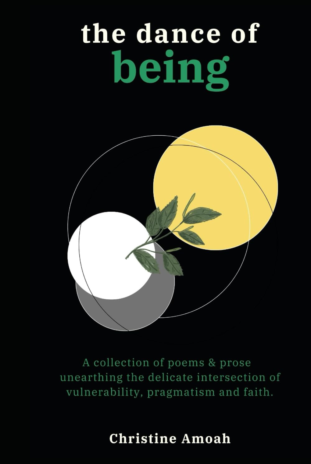 The Dance of Being: A collection of poems & prose unearthing the delicate intersection of vulnerability, pragmatism and faith. Poetry