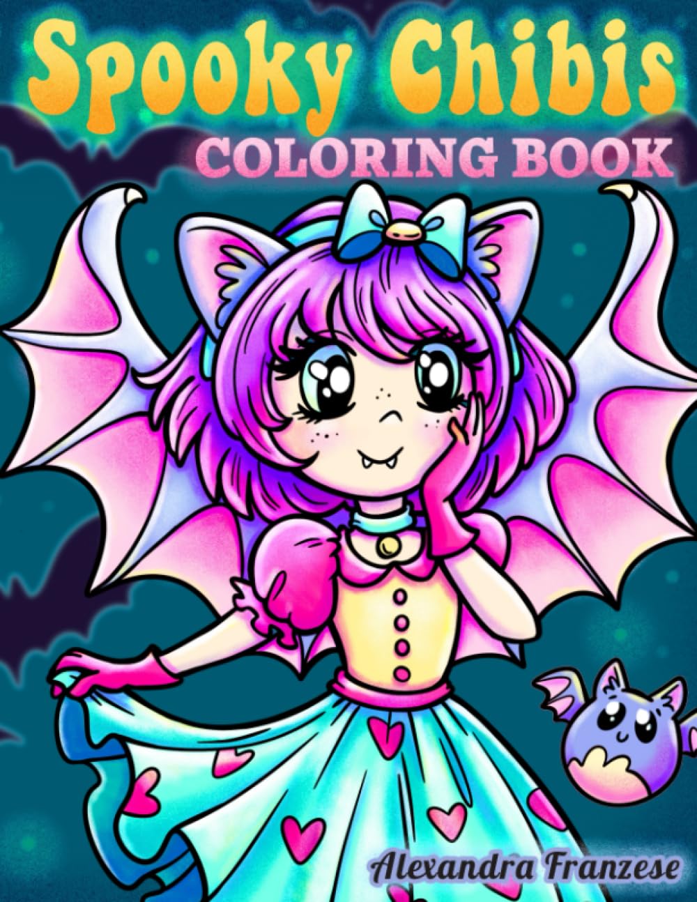 Spooky Chibis Coloring Book: Halloween Themed Characters To Color, Cute Seasonal Hand Drawn Images, Relaxing Activities for All Ages (Chibi Coloring Books) Manga