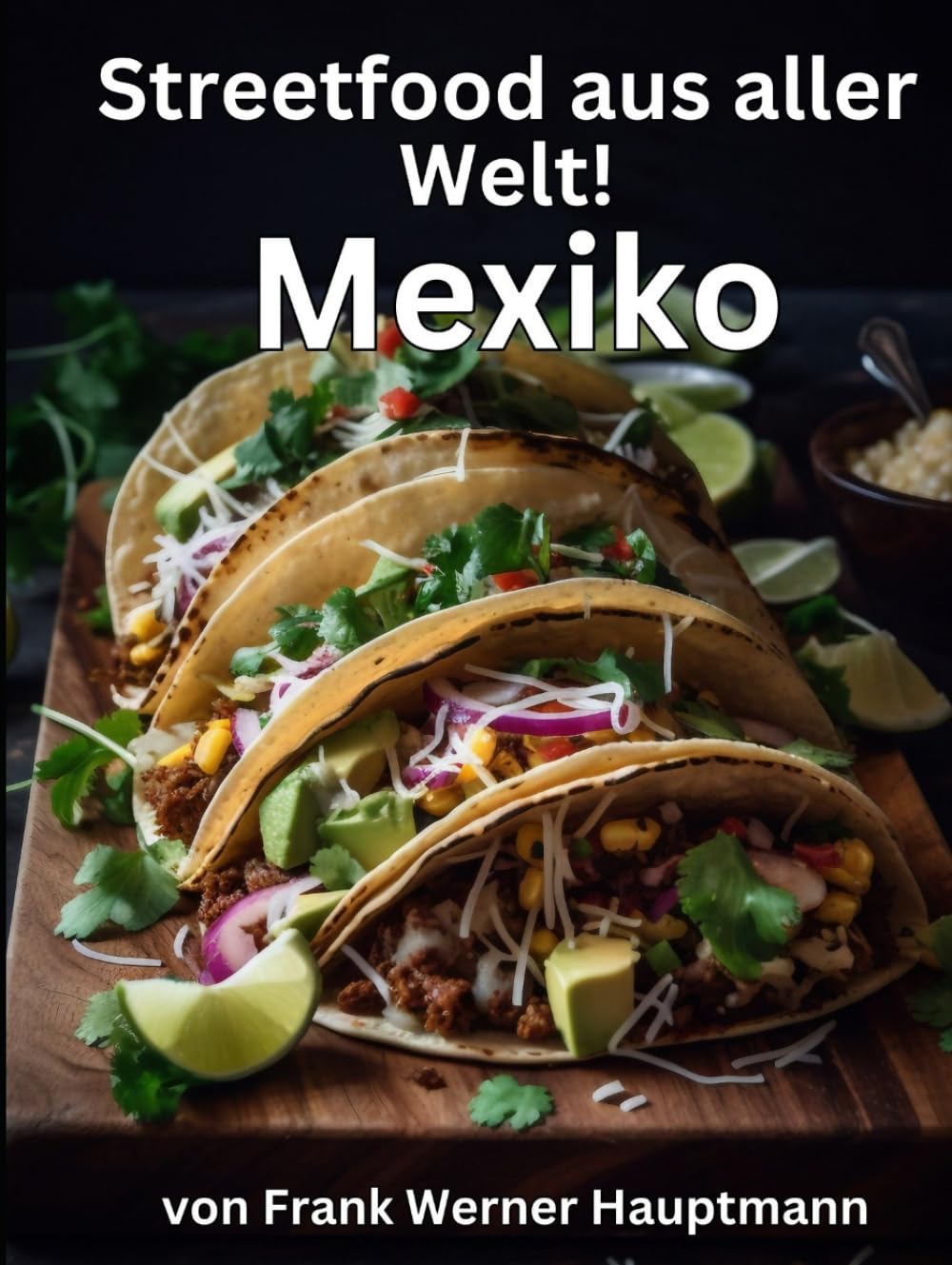 Streetfood aus aller Welt - Mexico: Lernen Sie im Rahmen unserer kulinarischen Weltreise in Band 1 die 25 beliebtesten mexikanischen Streetfood Rezepte selbst zuhause zu kochen! Cooking & Enjoying