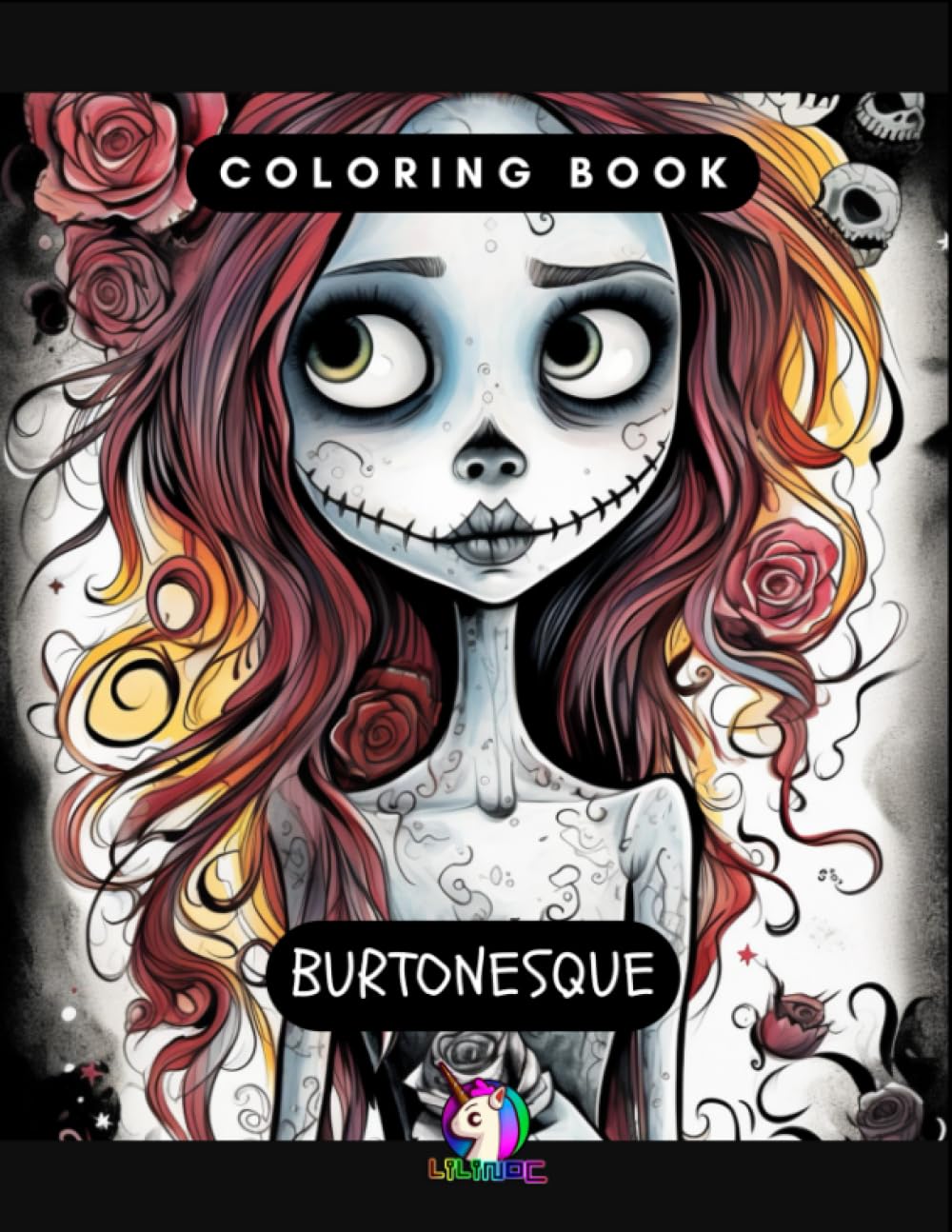Coloring Book: Burtonesque: Inspired by Tim Burton's universe (Artificial Art) Arts & Music