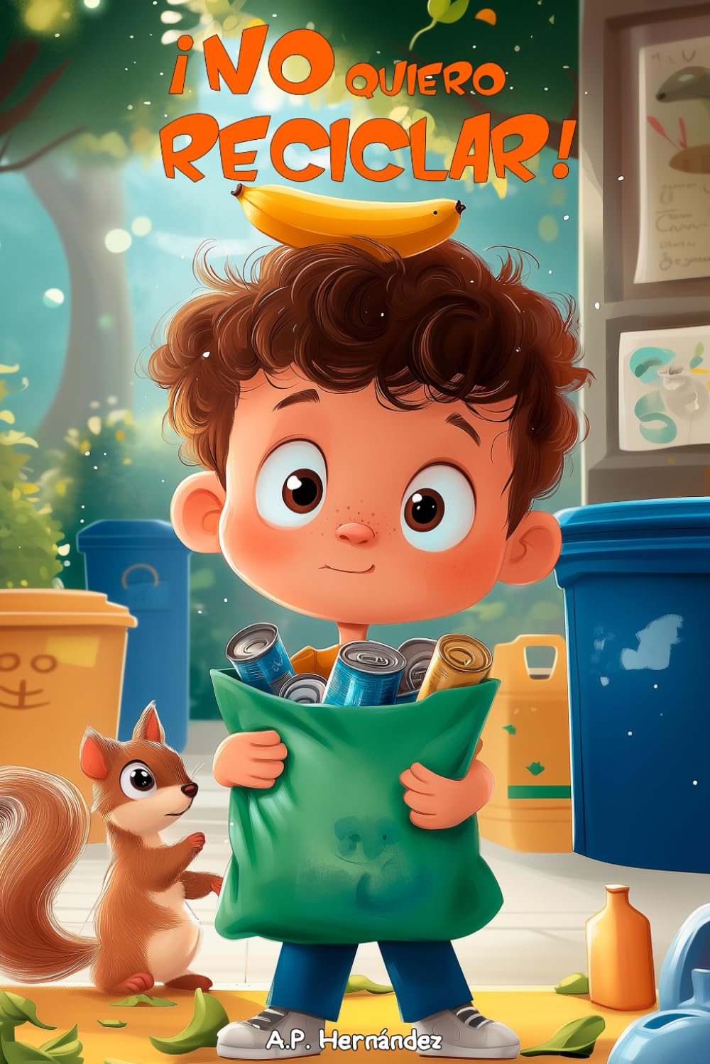 ¡No quiero reciclar!: Libro infantil (6 - 9 años). El descubrimiento de Martín Books