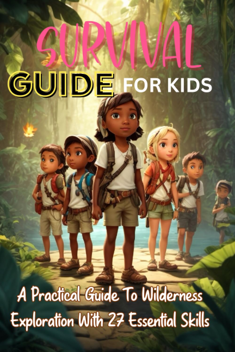 Survival Guide For Kids : A Practical Guide To Wilderness Exploration With 27 Essential Skills Novels & Short Stories