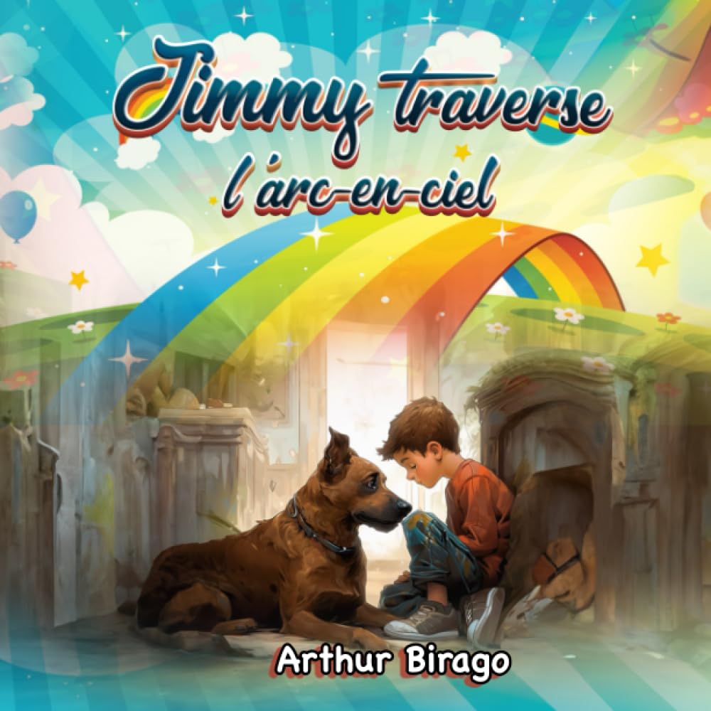 Jimmy traverse l'arc-en-ciel: Livre pour enfants destiné aux parents et à leurs enfants (4-10 ans) en cas de deuil et de perte du chien aimé book