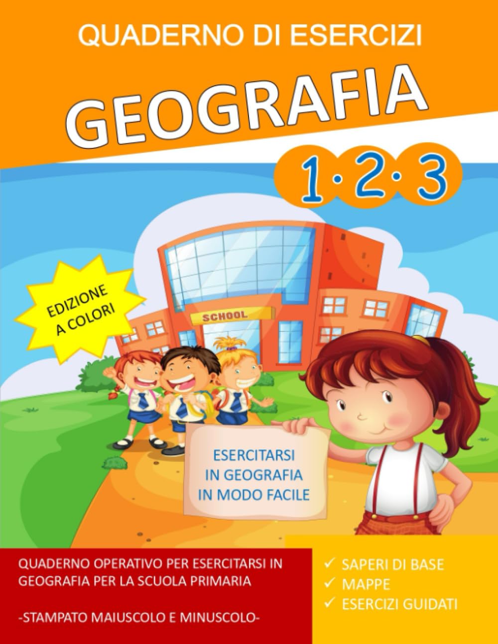 Quaderno Esercizi Geografia. Per la Scuola elementare. Classe Prima-Seconda-Terza book