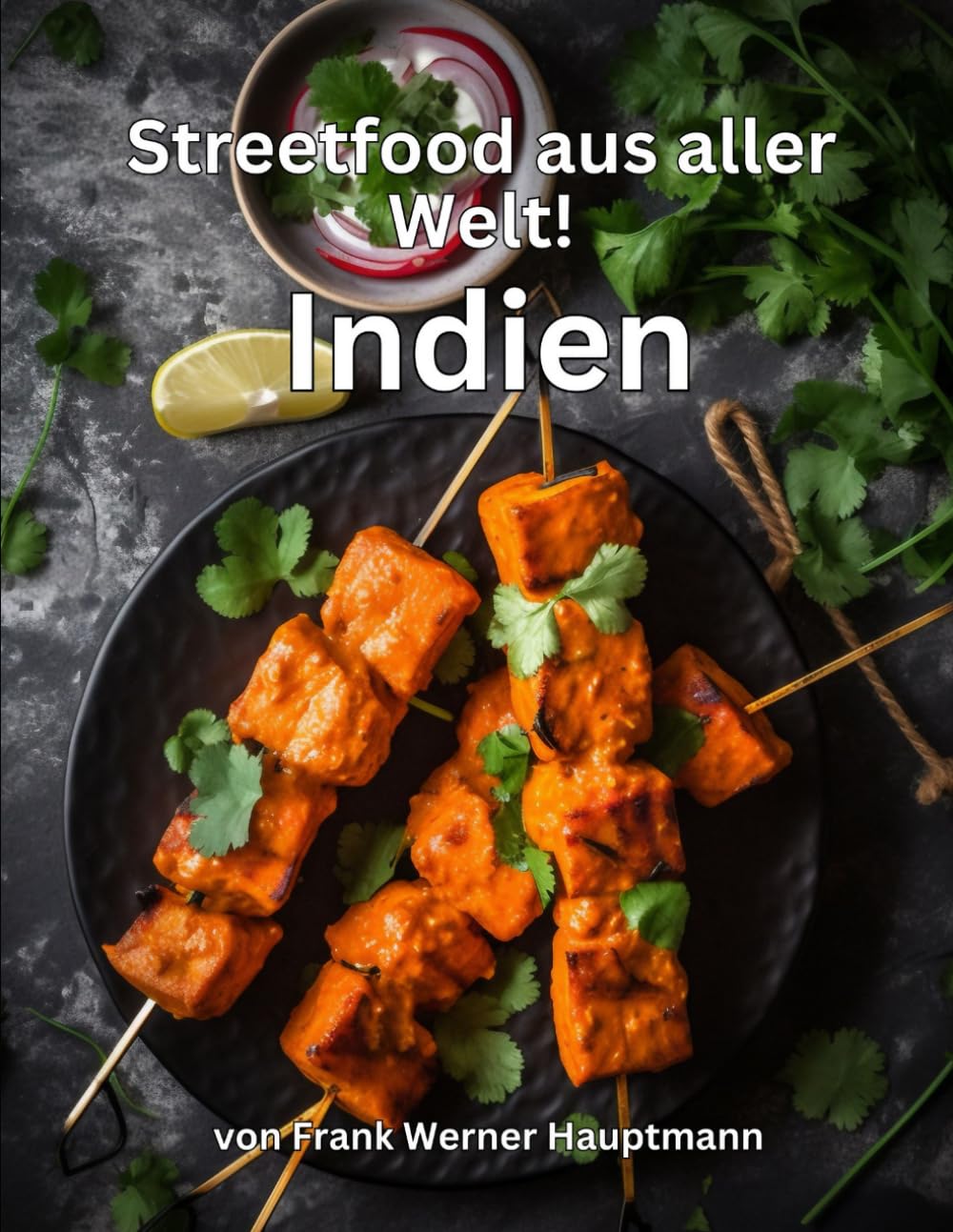 Streetfood aus aller Welt - Indien: Lernen Sie im Rahmen unserer kulinarischen Weltreise in Band 3 die 25 beliebtesten indischen Streetfood Rezepte selbst zuhause zu kochen! Cooking & Enjoying