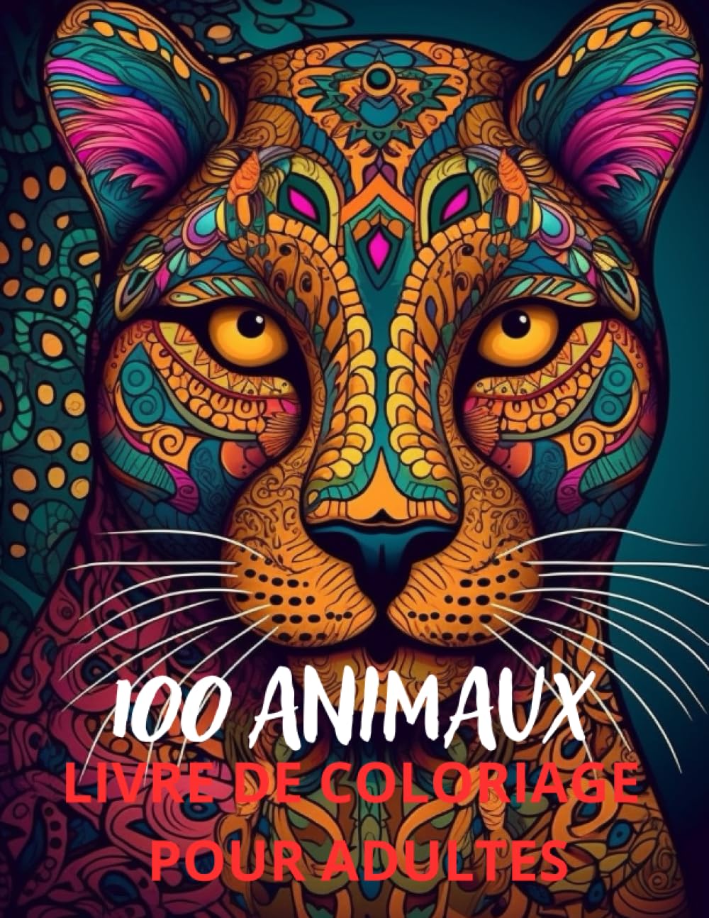 Animaux Sauvages étonnants : Livre de coloriage pour adultes, dessins d'animaux mandala anti-stress: Top 100 des animaux mandala à colorier, vous en voulez plus ? Il y a le tome deux... book