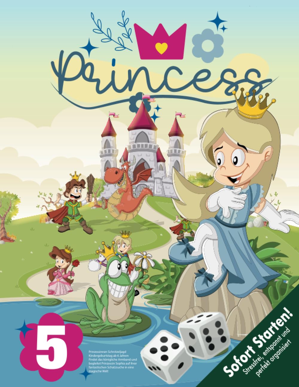 Prinzessinnen Party Schnitzeljagd Schatzsuche Kindergeburtstag Beschäftigung ab 5 Jahren: Findet das königliche Armband und begleitet Prinzessin ... in eine magische Welt (Bravo Schatzsuche) Tiptoi & Games