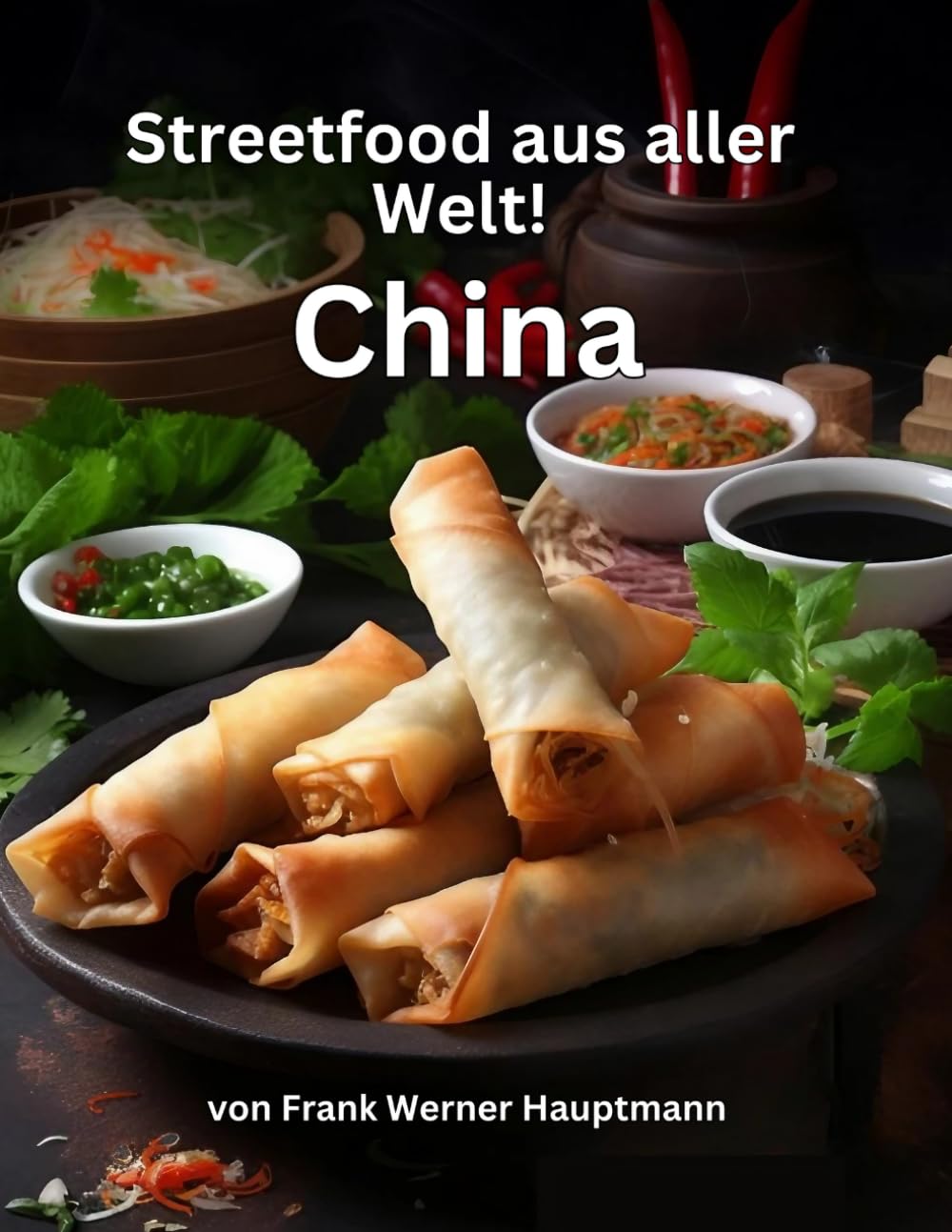 Streetfood aus aller Welt - China: Lernen Sie im Rahmen unserer kulinarischen Weltreise in Band 5 die 25 beliebtesten chinesischen Streetfood Rezepte selbst zuhause zu kochen! Cooking & Enjoying