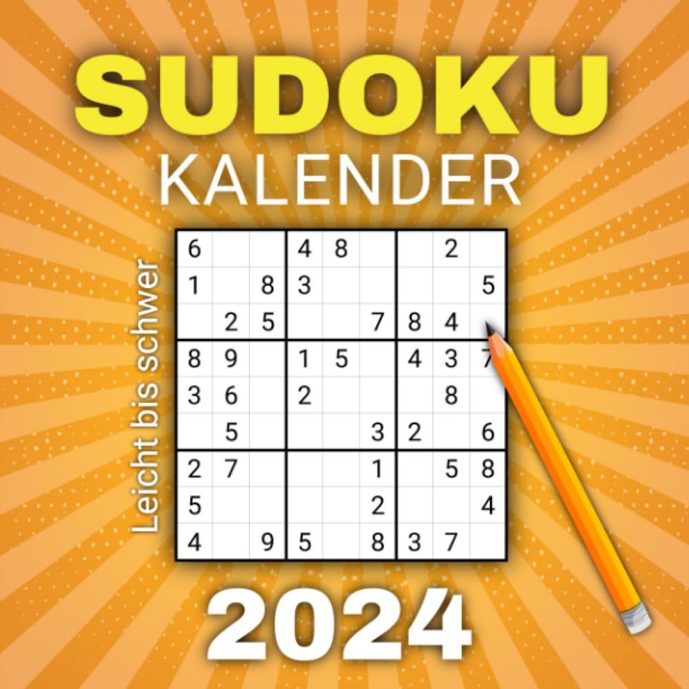 Sudoku Kalender 2024: Tägliche Rätselreise für Erwachsene und Senioren mit 366 Sudokus von Leicht bis Schwer samt Lösungen Mathematics