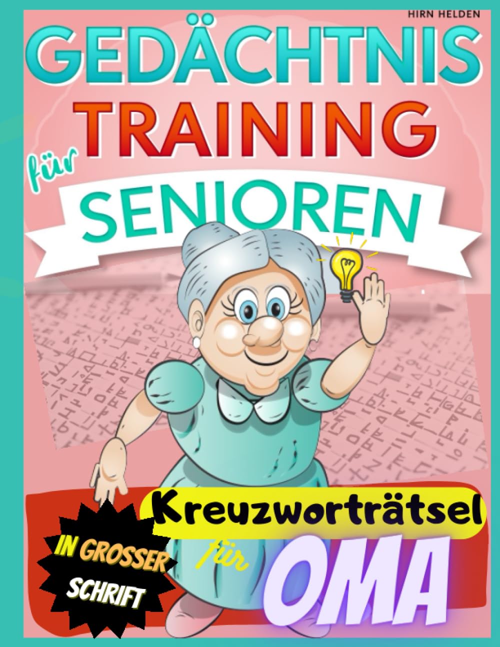 Gedächtnistraining für Senioren: Kreuzworträtsel in großer Schrift für Oma Lifestyle