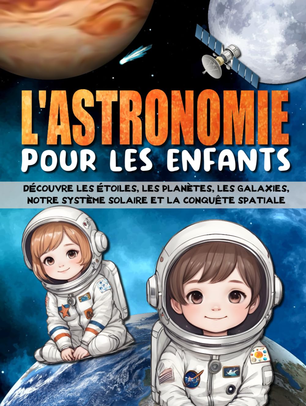 L'ASTRONOMIE POUR LES ENFANTS: Découvre les étoiles, les planètes, les galaxies, le système solaire, l'espace, et la conquête spatiale. book