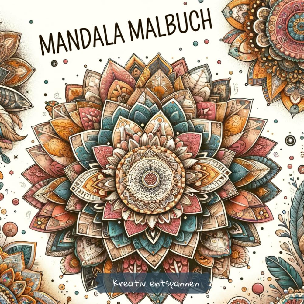Mandala Malbuch: Ausmalbuch für Jugendliche und und Erwachsene mit 55 abwechslungsreichen Motiven. Für Entspannen, Stressabbau und Achtsamkeit. Lifestyle