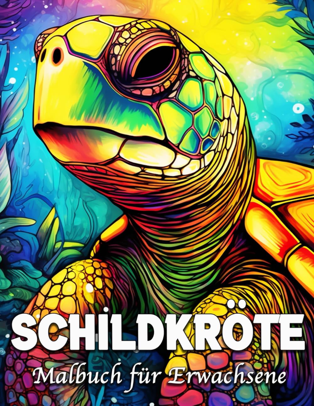Schildkröte Malbuch für Erwachsene: 50 Wunderschöne Mandala Bilder zum Ausmalen und Entspannen Film, Art & Culture