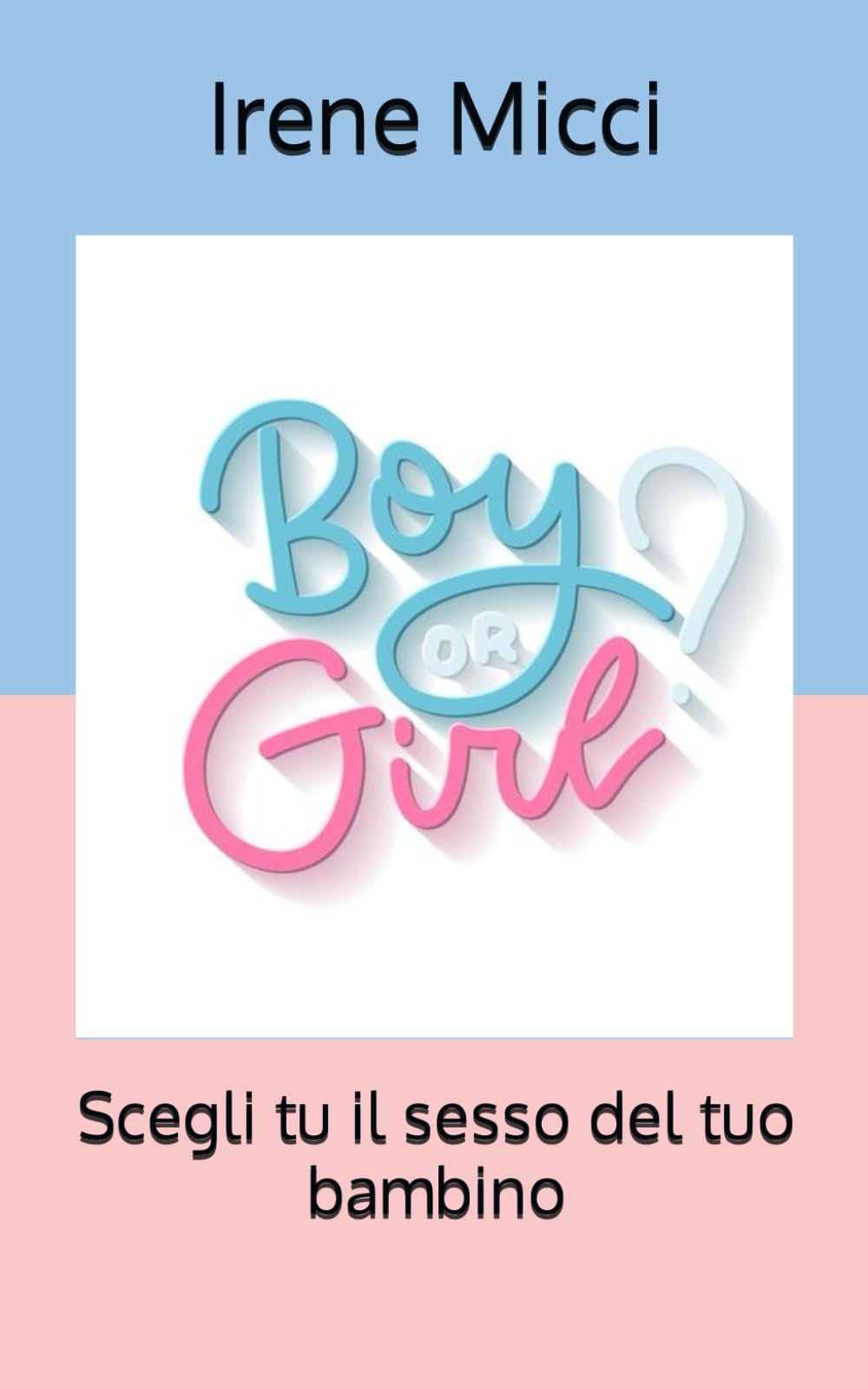 Scegli tu il sesso del tuo bambino book
