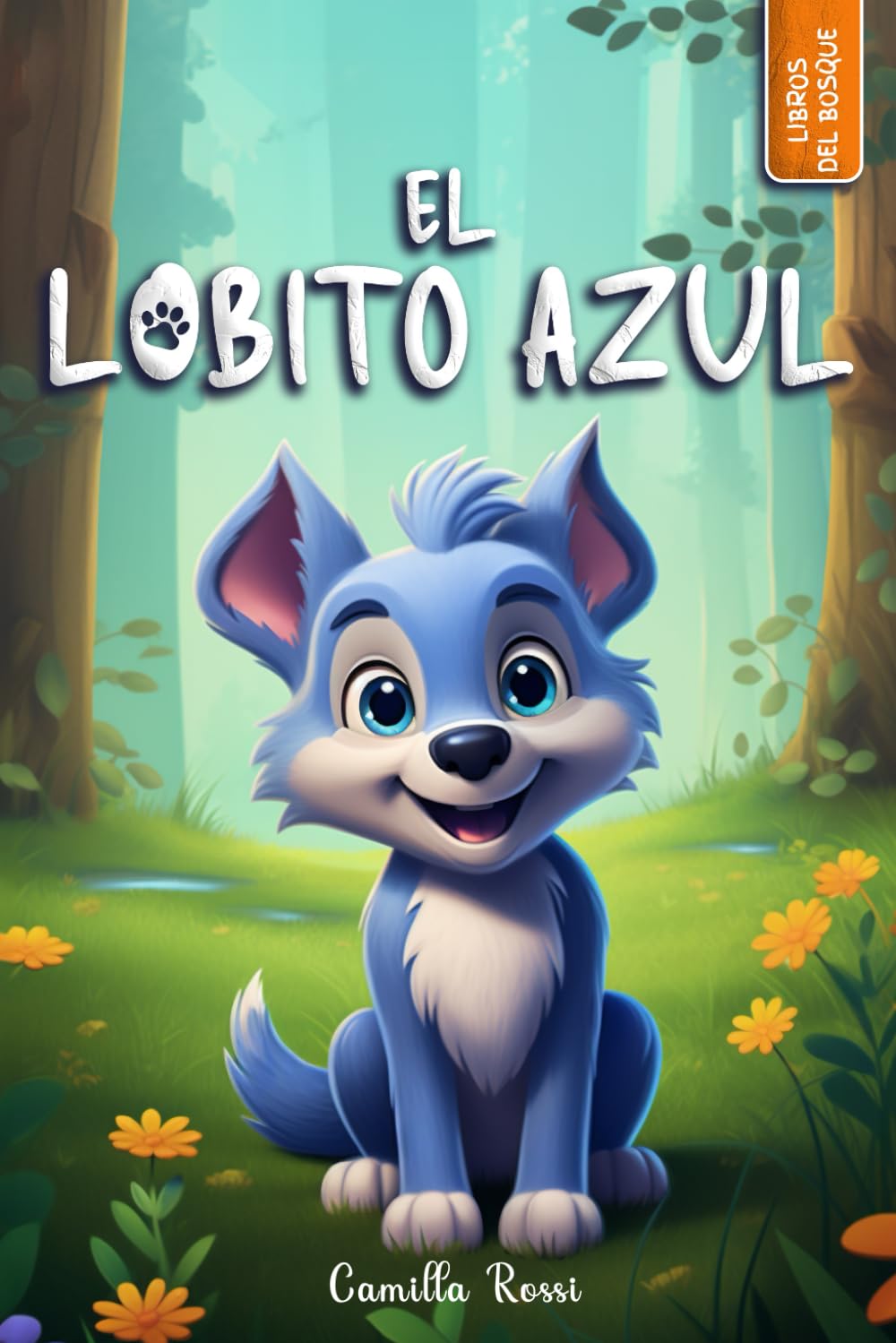 El lobito azul: Libro infantil ilustrado book