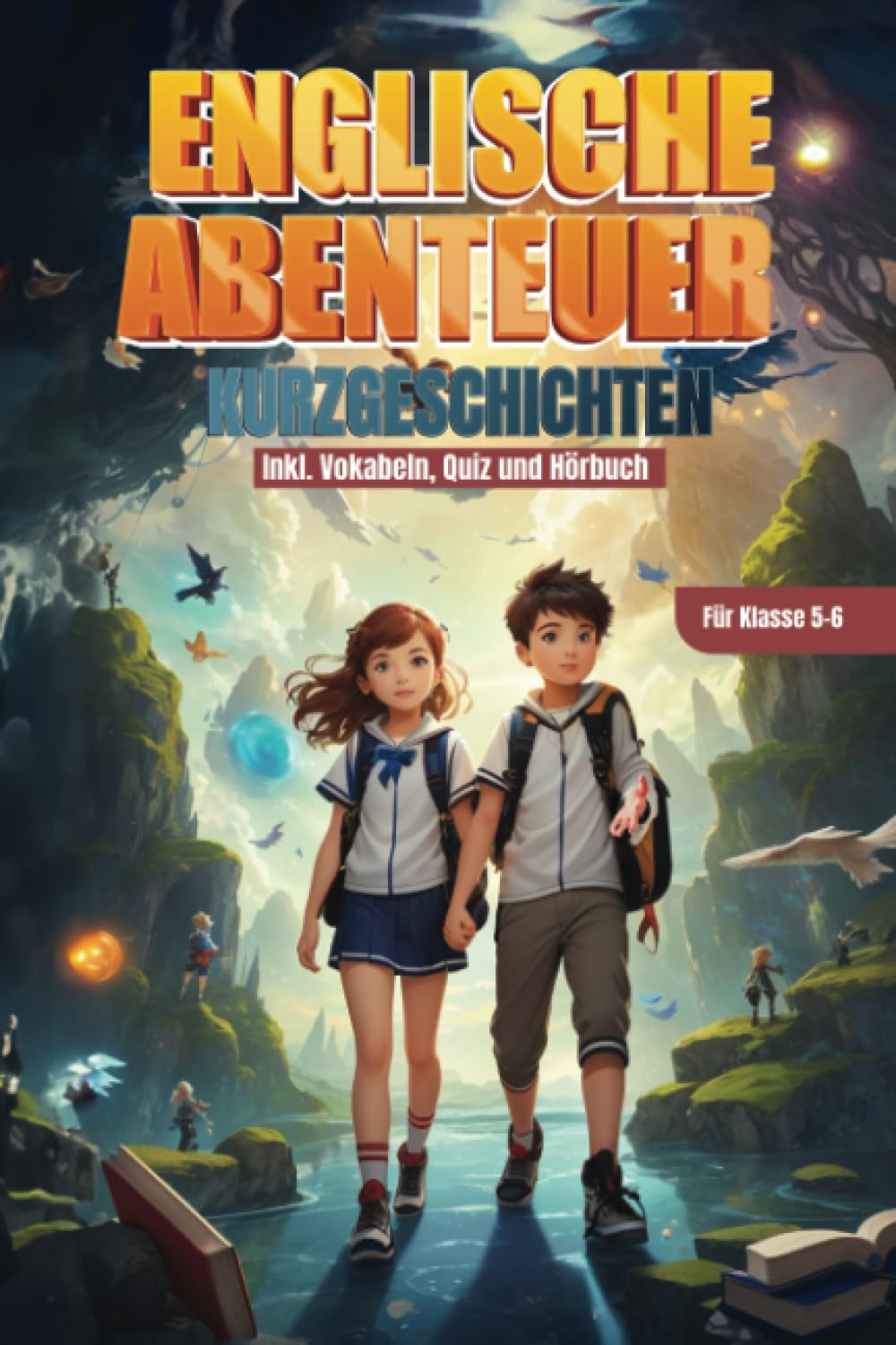 Englische Kurzgeschichten für die 5. und 6. Klasse: Englisch lernen mit 20 abenteuerlichen und spannenden zweisprachigen Geschichten mit Vokabeln, Quiz und Hörbuch - Für noch mehr Erfolg beim Lernen Study Guides