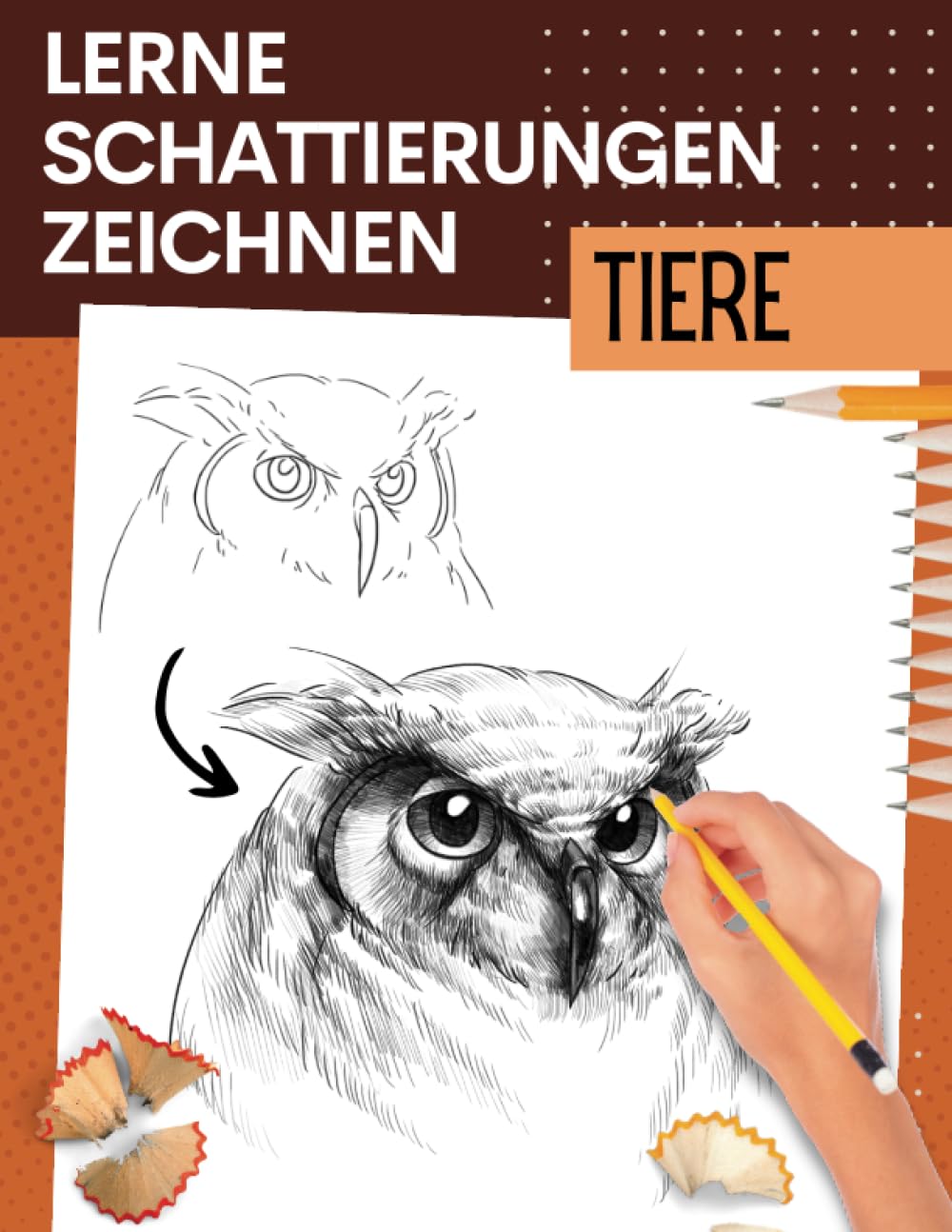 Lerne Schattierungen zeichnen: Tiere und mehr | die Magie des Zeichnens | für Kinder ab 6 Jahren | Format A4 | glänzendes Softcover Non-fiction