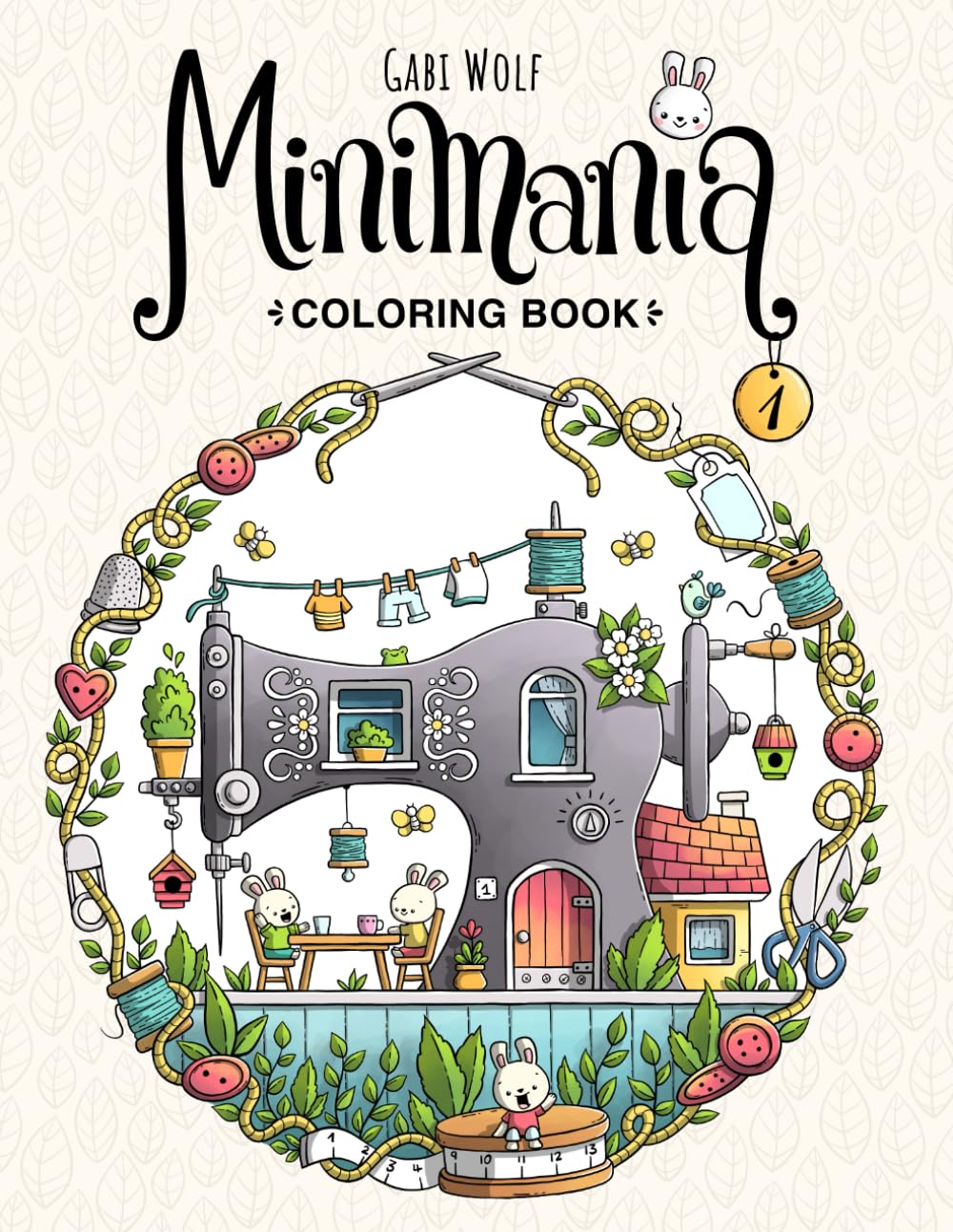 Minimania Volume 1 - Coloring Book with little cute Wonder Worlds (Minimania Coloring Books) Arts & Music