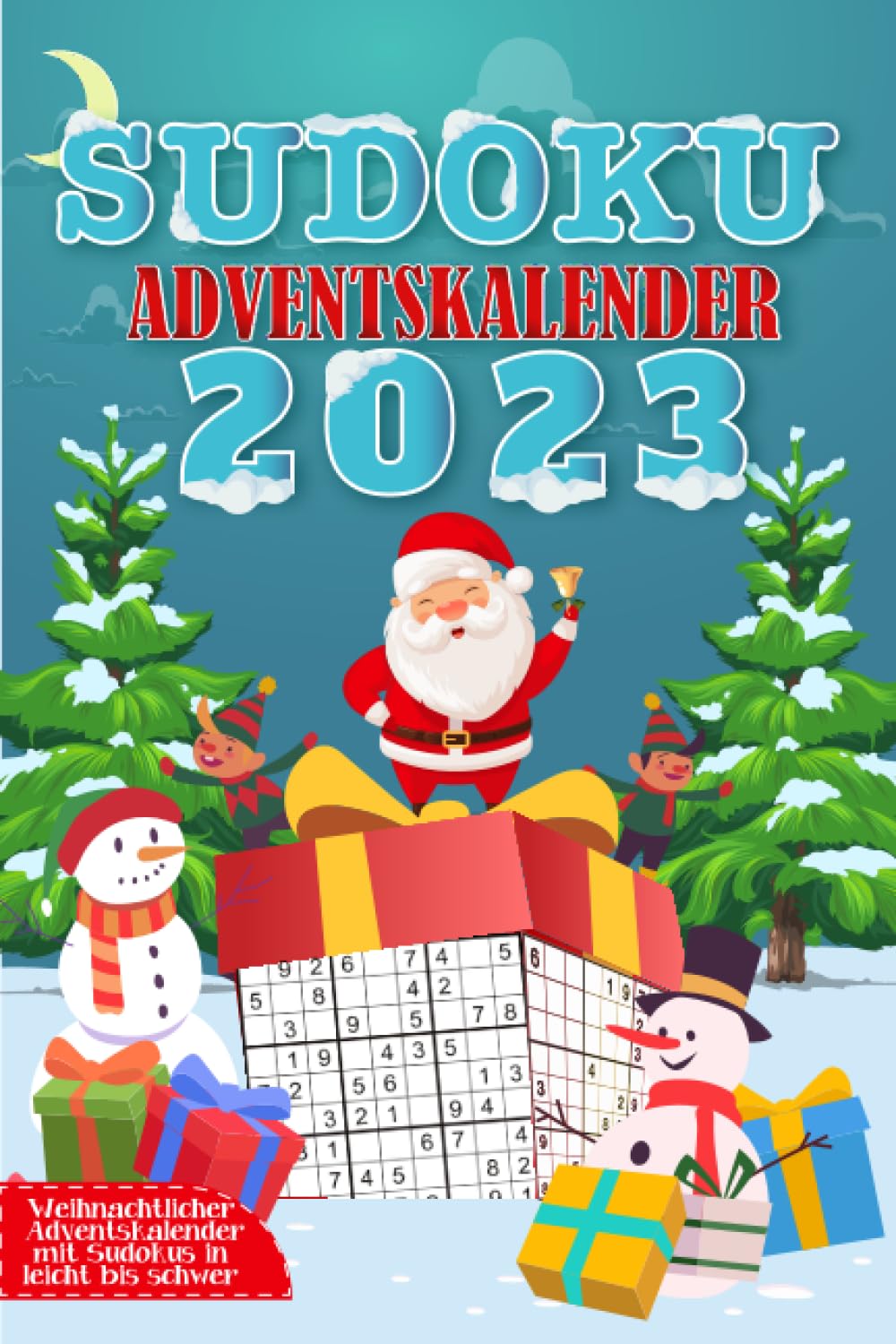 Sudoku Adventskalender 2023: Weihnachtskalender für Erwachsene - Jeden 3 Sudokus mit unterschiedlichen Schwierigkeitsstufen Lifestyle