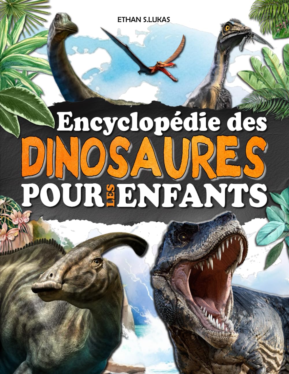 Encyclopédie des dinosaures pour les enfants: Un livre entièrement illustré pour découvrir les animaux du Trias, du Jurassique et du Crétacé. Reference Books