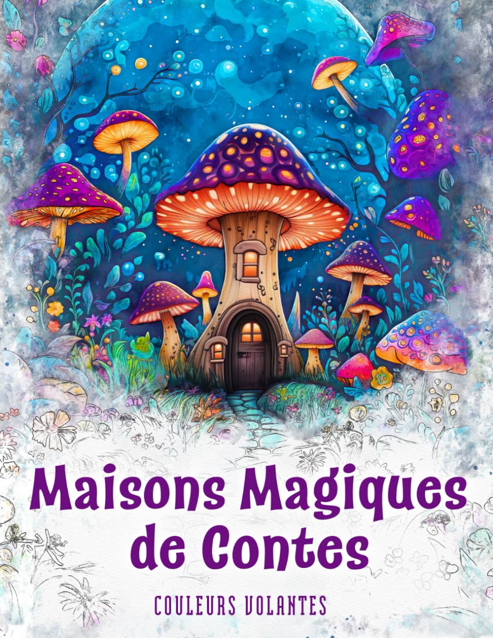 Maisons magiques de contes: Le livre de coloriage enchanteur avec des domaines féeriques - des heures de coloriage créatives et relaxantes pour adultes et adolescents Film, Art & Culture