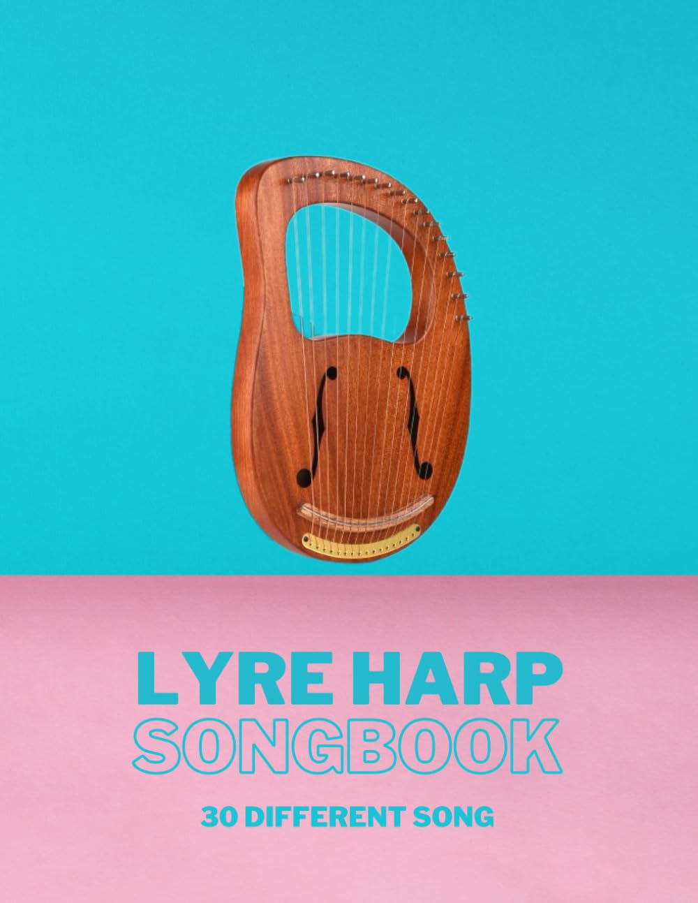 Lyre Music Book For Beginners With 30 Songs: 16 String Lyre-Harp (2nd series) Sheet Music