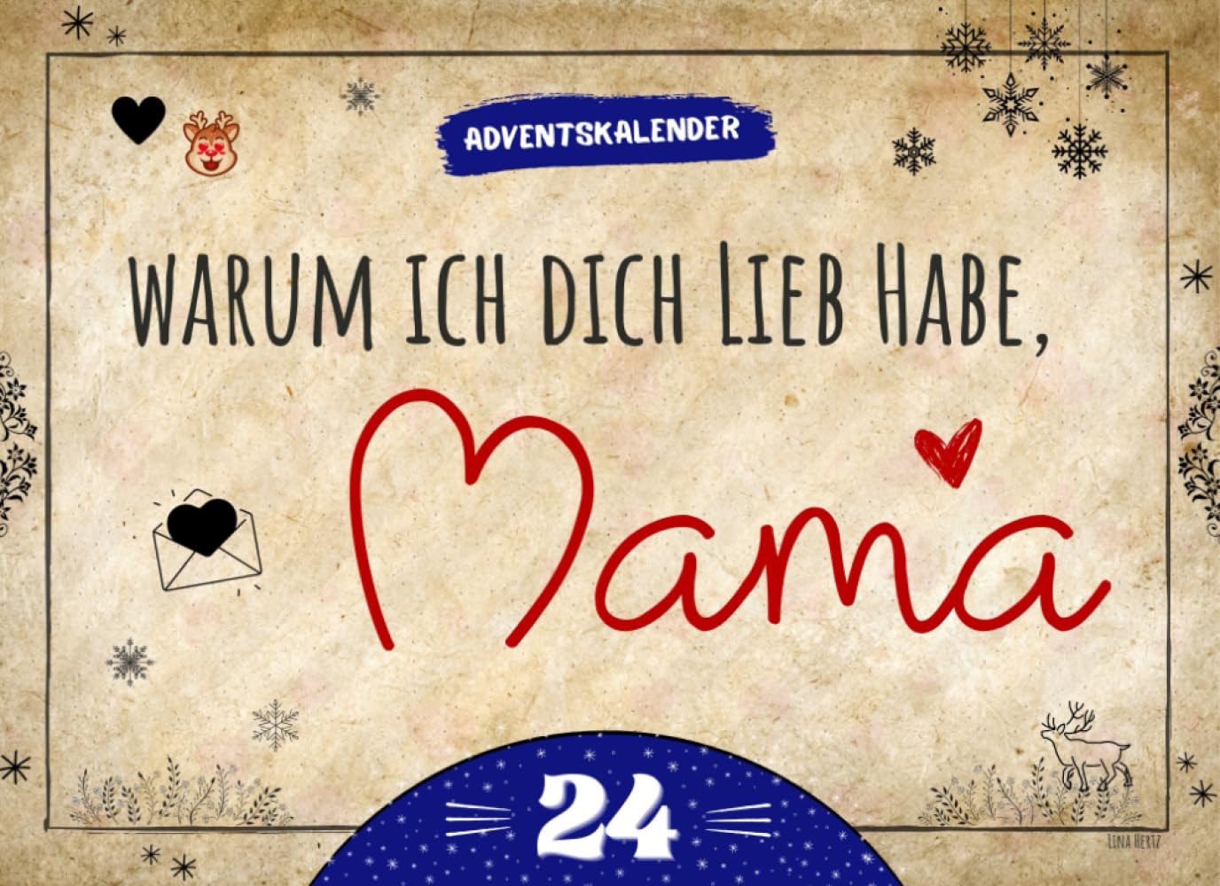 Warum ich dich lieb habe, Mama… - Adventskalender: 24 Tage voller Liebeserklärungen für deine Mama | Einfach Ausfüllen & Verschenken Lifestyle
