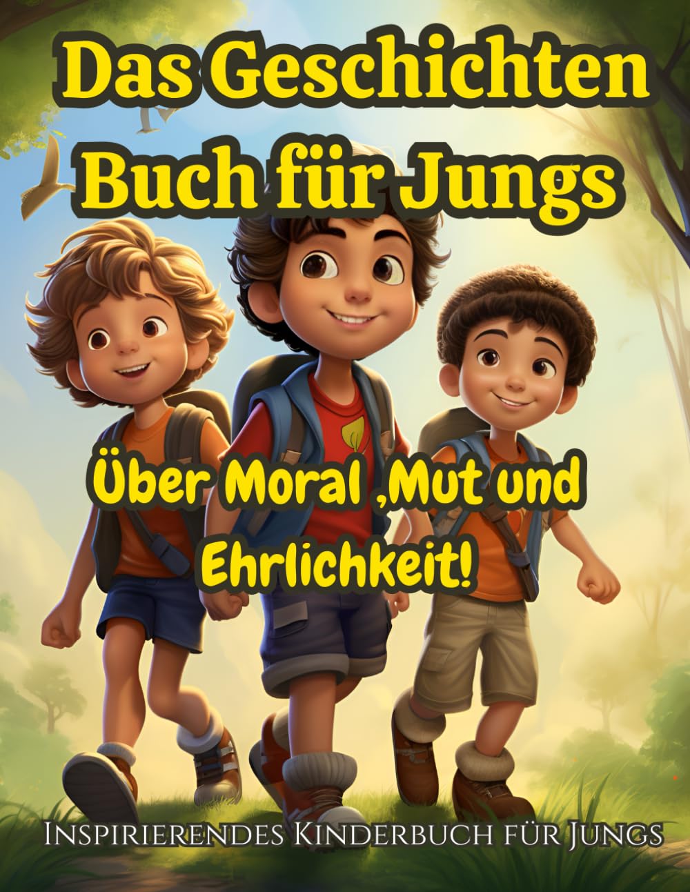 Lese Buch für Jungs: Inspirierendes Kinderbuch für Jungs - Geschichten über Selbstvertrauen , Mut und Ehrlichkeit Non-fiction